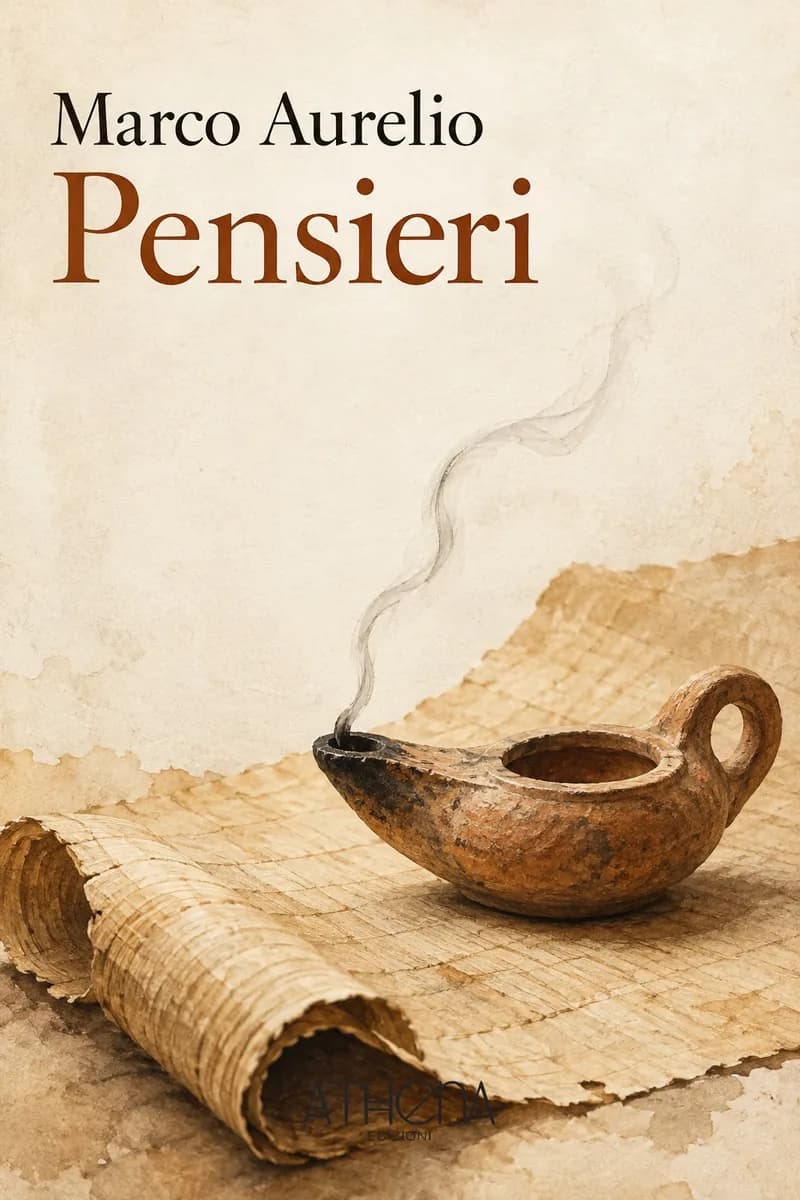 Pensieri di Marco Aurelio – copertina Edizioni Athena