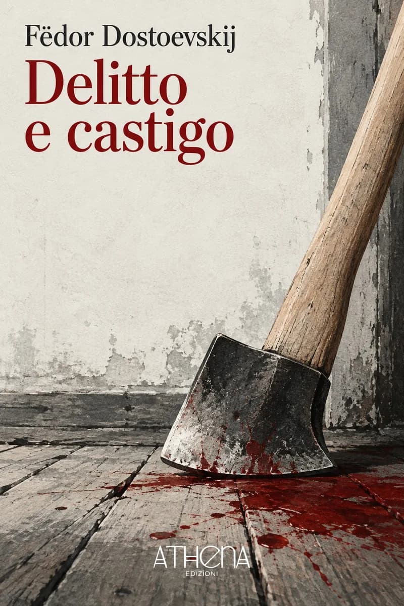 Delitto e castigo di Fëdor Dostoevskij – copertina Edizioni Athena