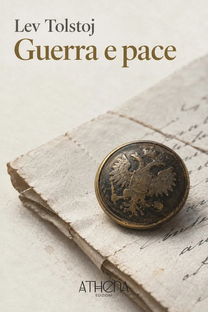 Guerra e pace di Lev Tolstoj – copertina Edizioni Athena