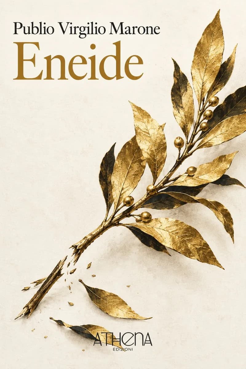 Eneide di Publio Virgilio Marone – copertina Edizioni Athena
