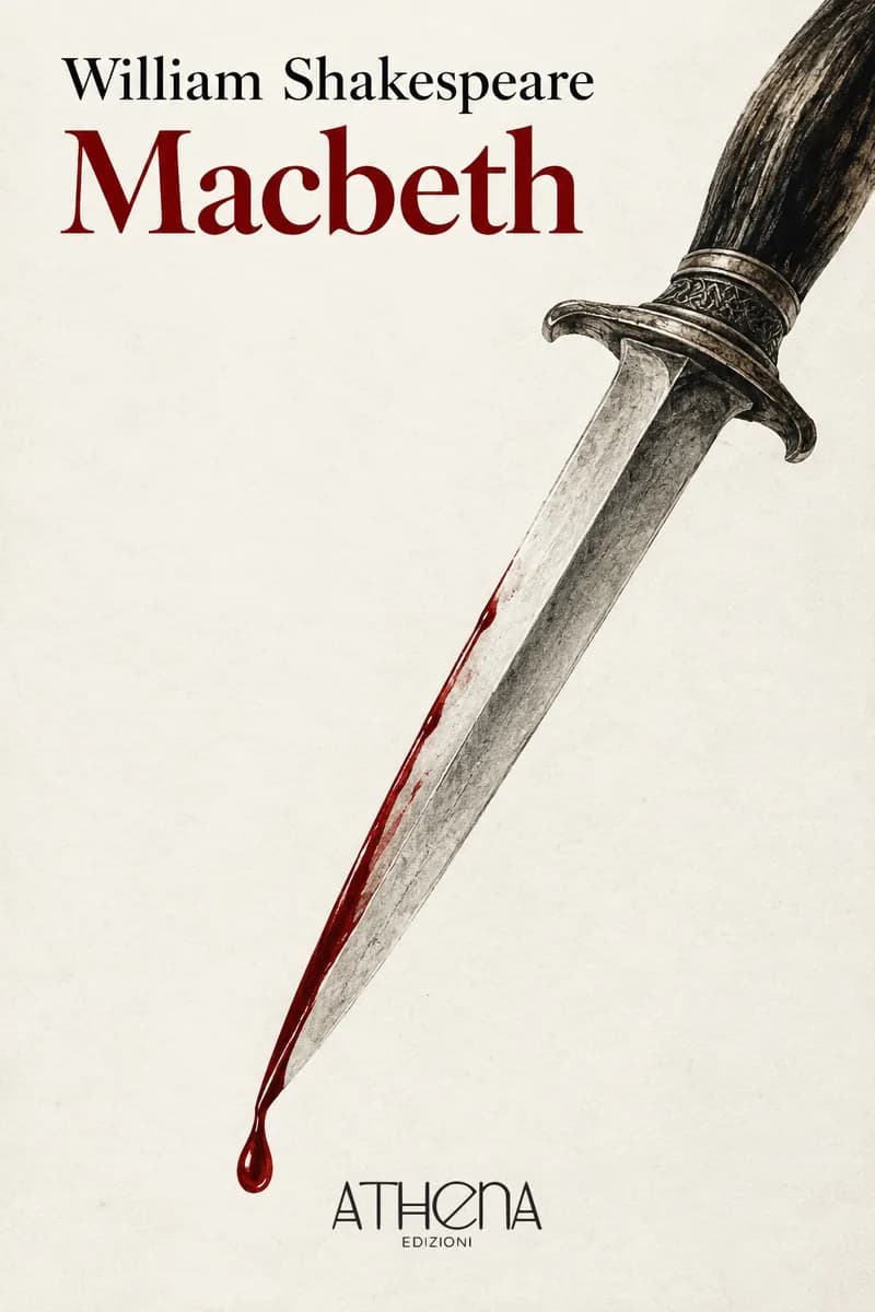 Macbeth di William Shakespeare – copertina Edizioni Athena