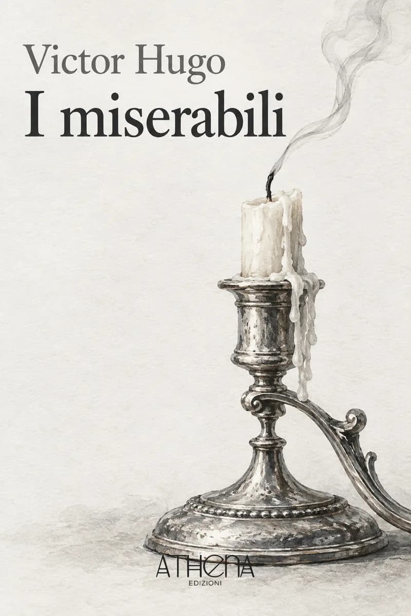 I miserabili di Victor Hugo – copertina Edizioni Athena