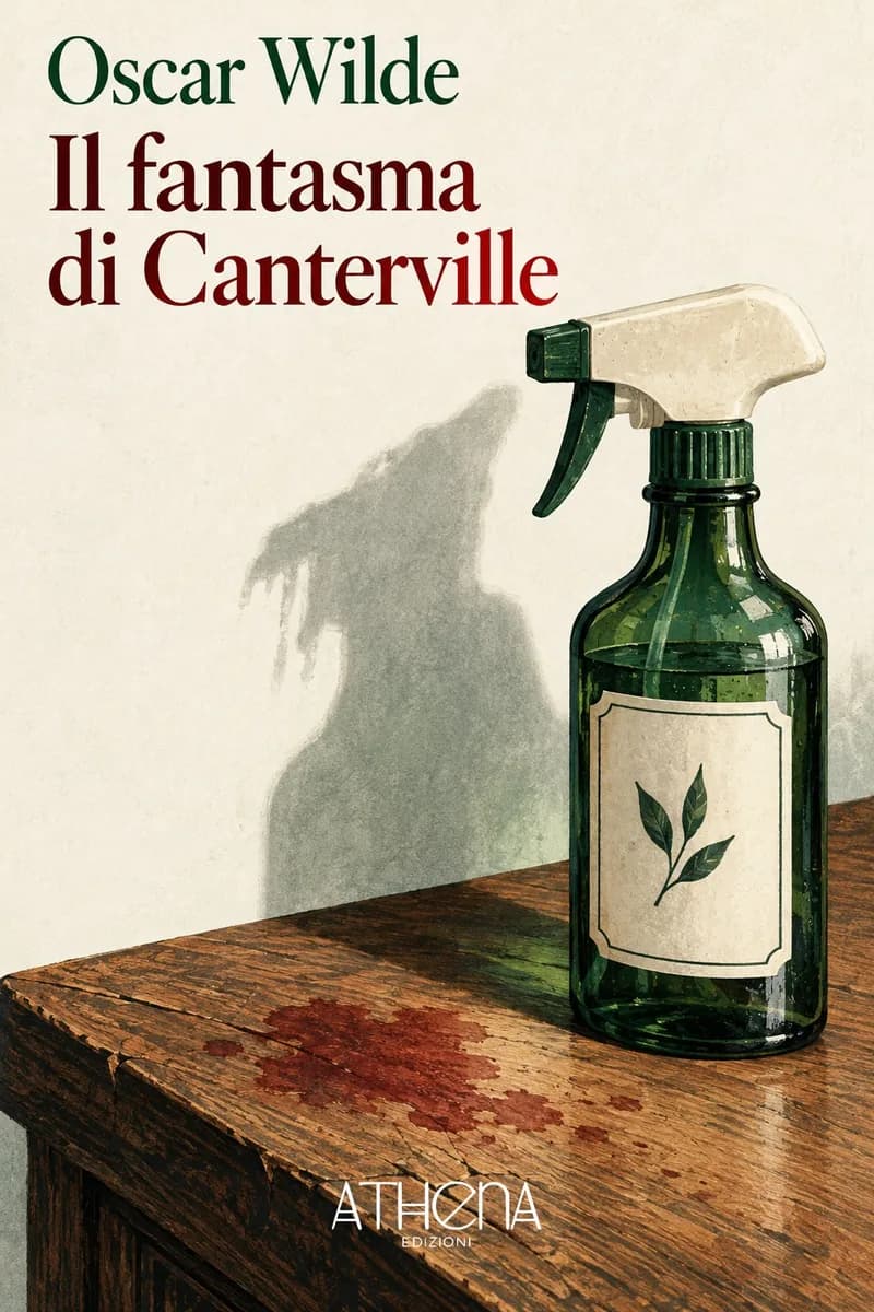 Il fantasma di Canterville di Oscar Wilde – copertina Edizioni Athena
