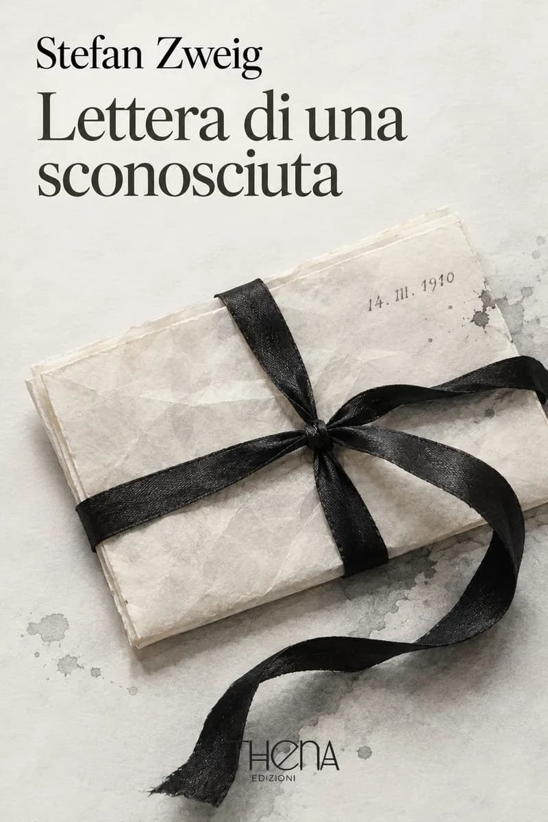 Lettera di una sconosciuta di Stefan Zweig – copertina Edizioni Athena