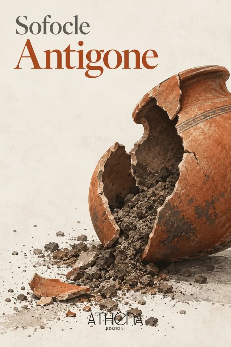 Antigone di Sofocle – copertina Edizioni Athena