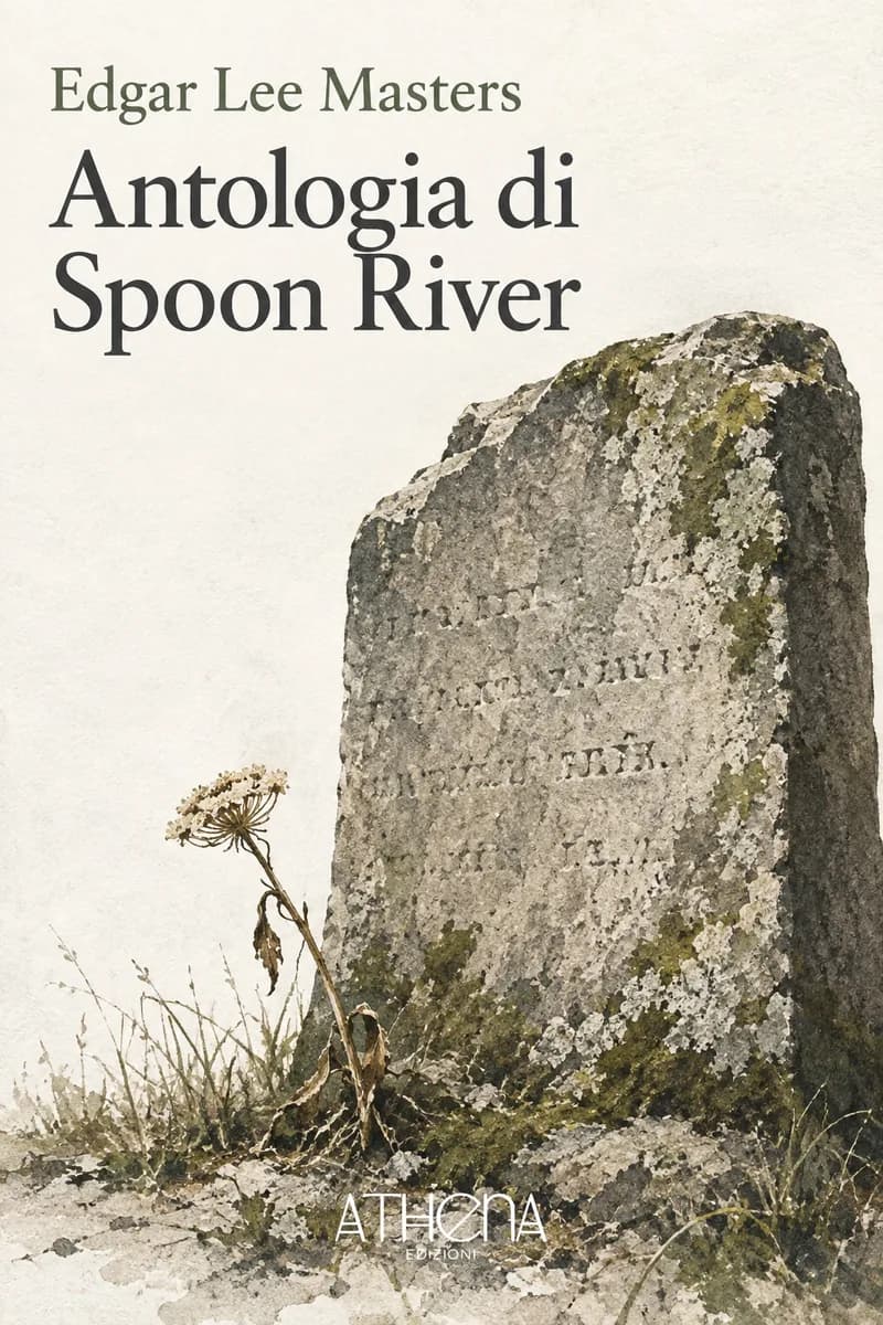 Antologia di Spoon River di Edgar Lee Masters – copertina Edizioni Athena