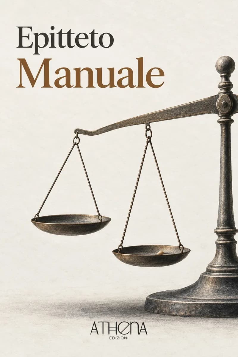 Manuale di Epitteto – copertina Edizioni Athena