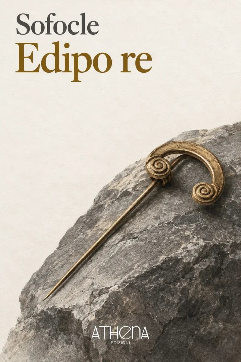 Edipo re di Sofocle – copertina Edizioni Athena
