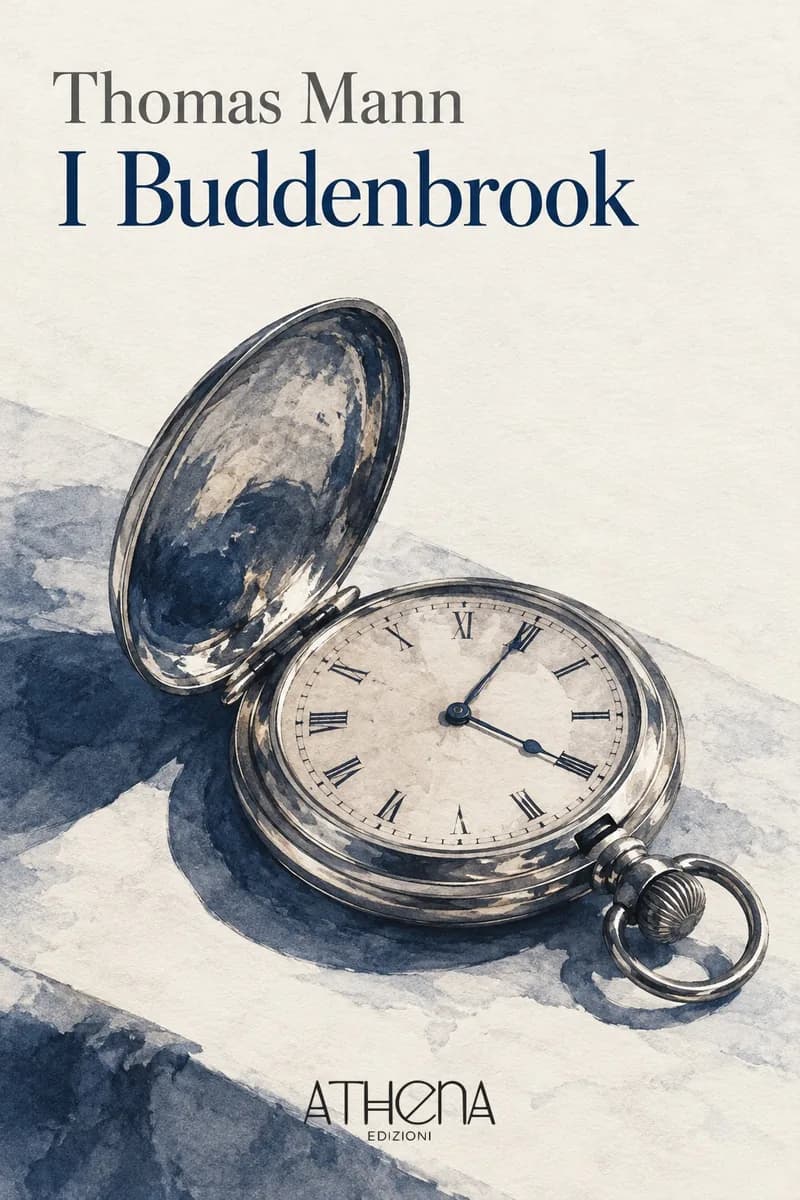 I Buddenbrook di Thomas Mann – copertina Edizioni Athena