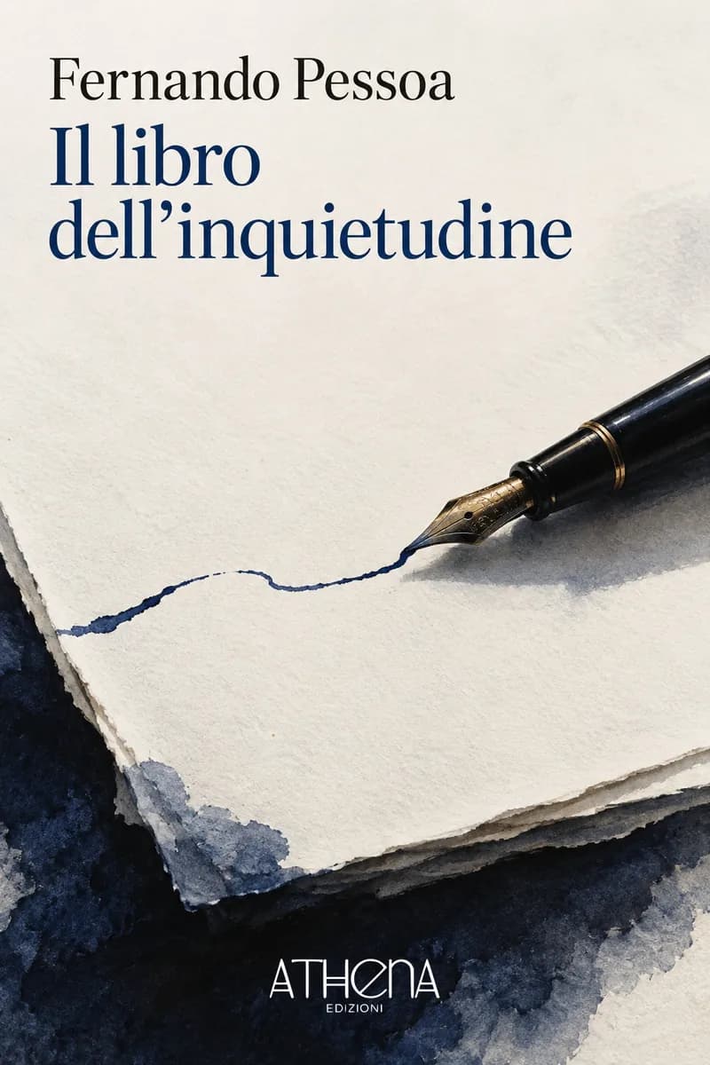 Il libro dell'inquietudine di Fernando Pessoa – copertina Edizioni Athena
