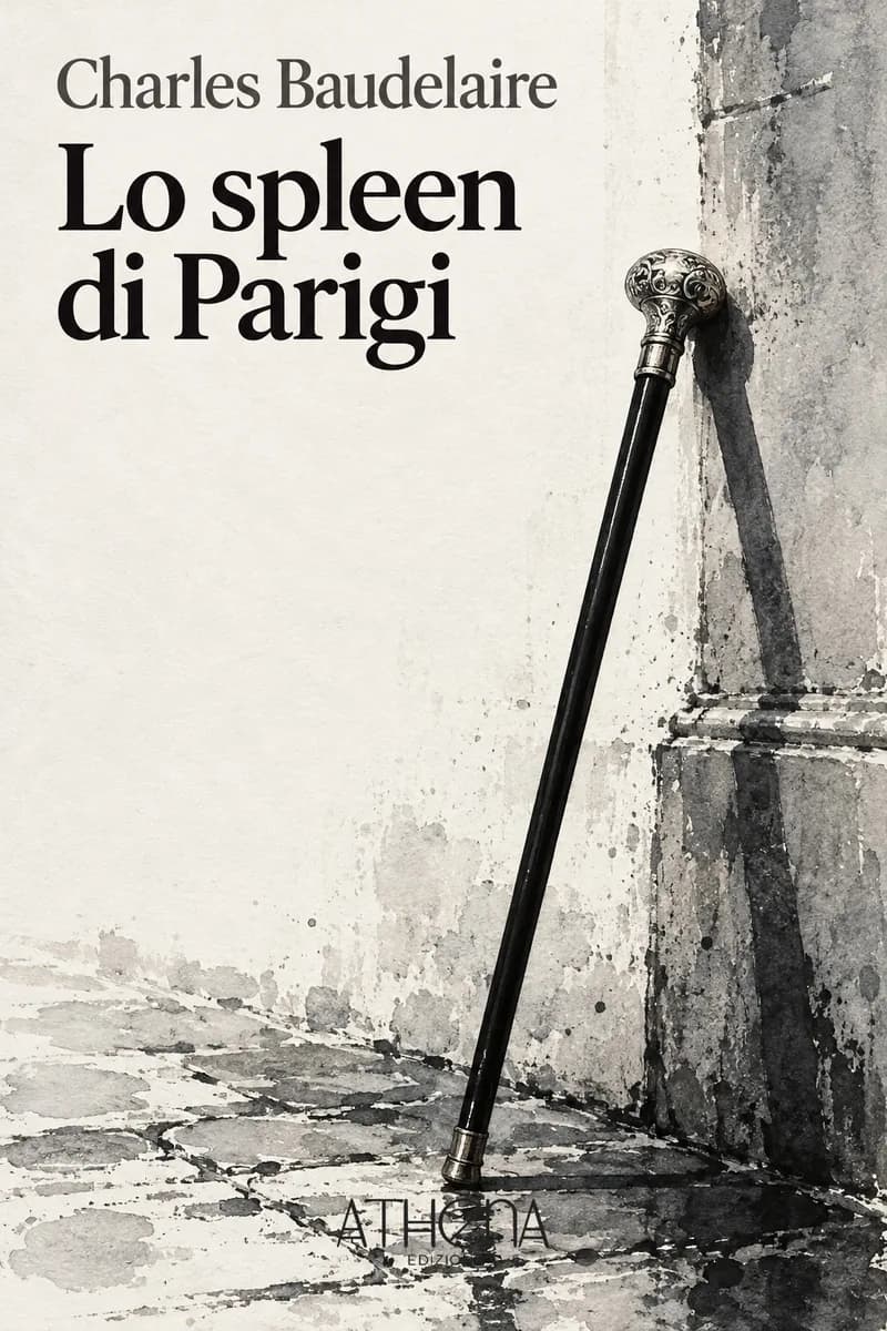 Lo spleen di Parigi di Charles Baudelaire – copertina Edizioni Athena