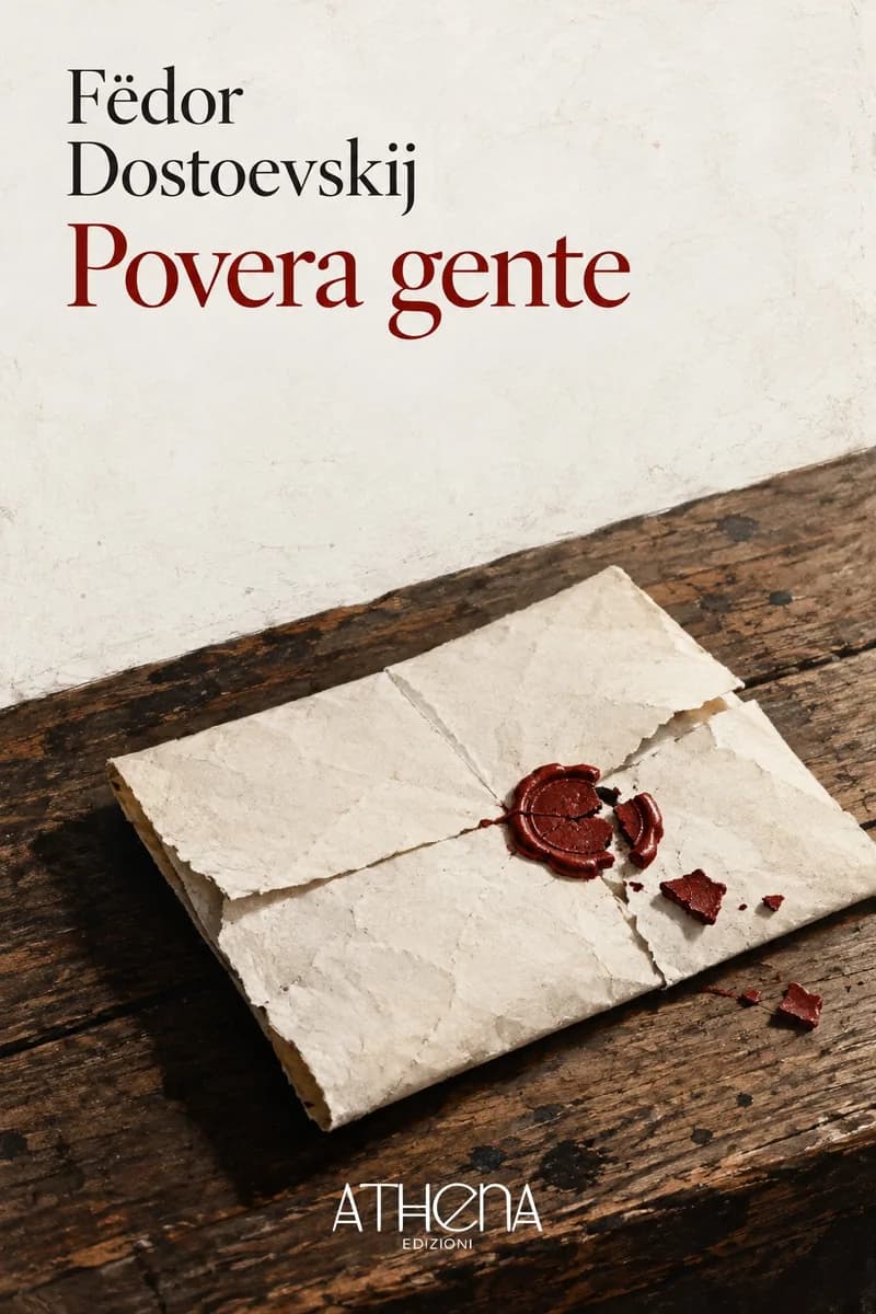 Povera gente di Fëdor Dostoevskij – copertina Edizioni Athena