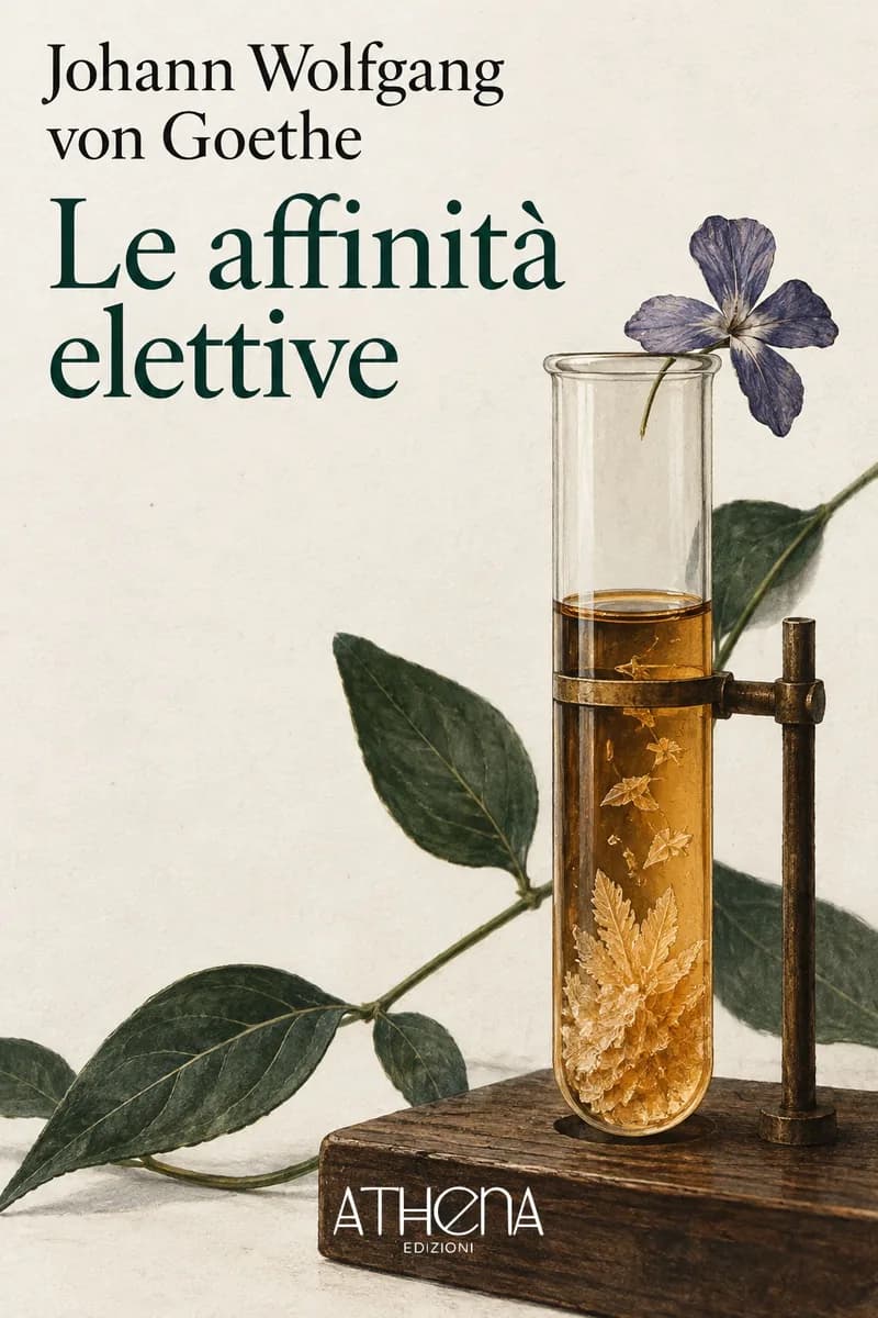 Le affinità elettive di Johann Wolfgang von Goethe – copertina Edizioni Athena