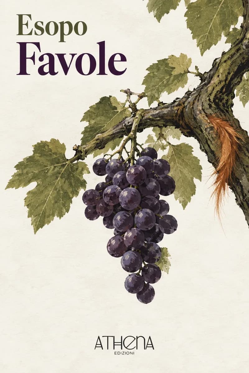 Favole di Esopo – copertina Edizioni Athena