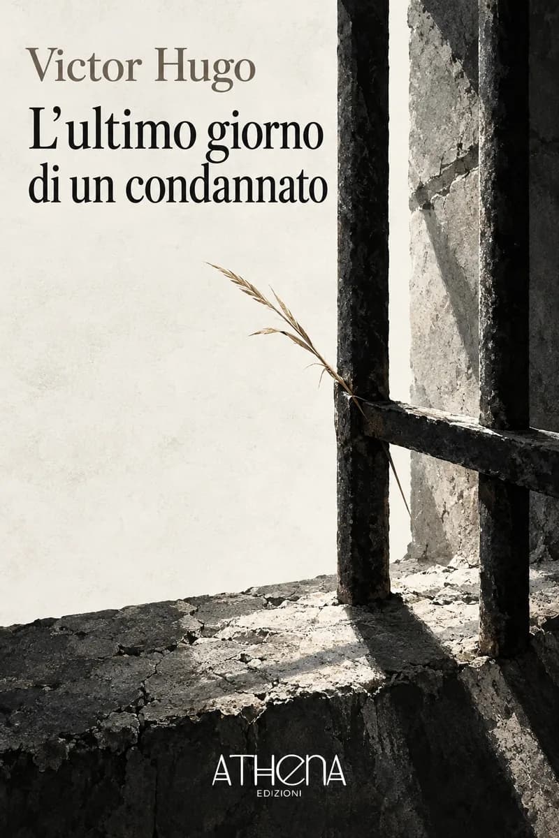 L'ultimo giorno di un condannato di Victor Hugo – copertina Edizioni Athena
