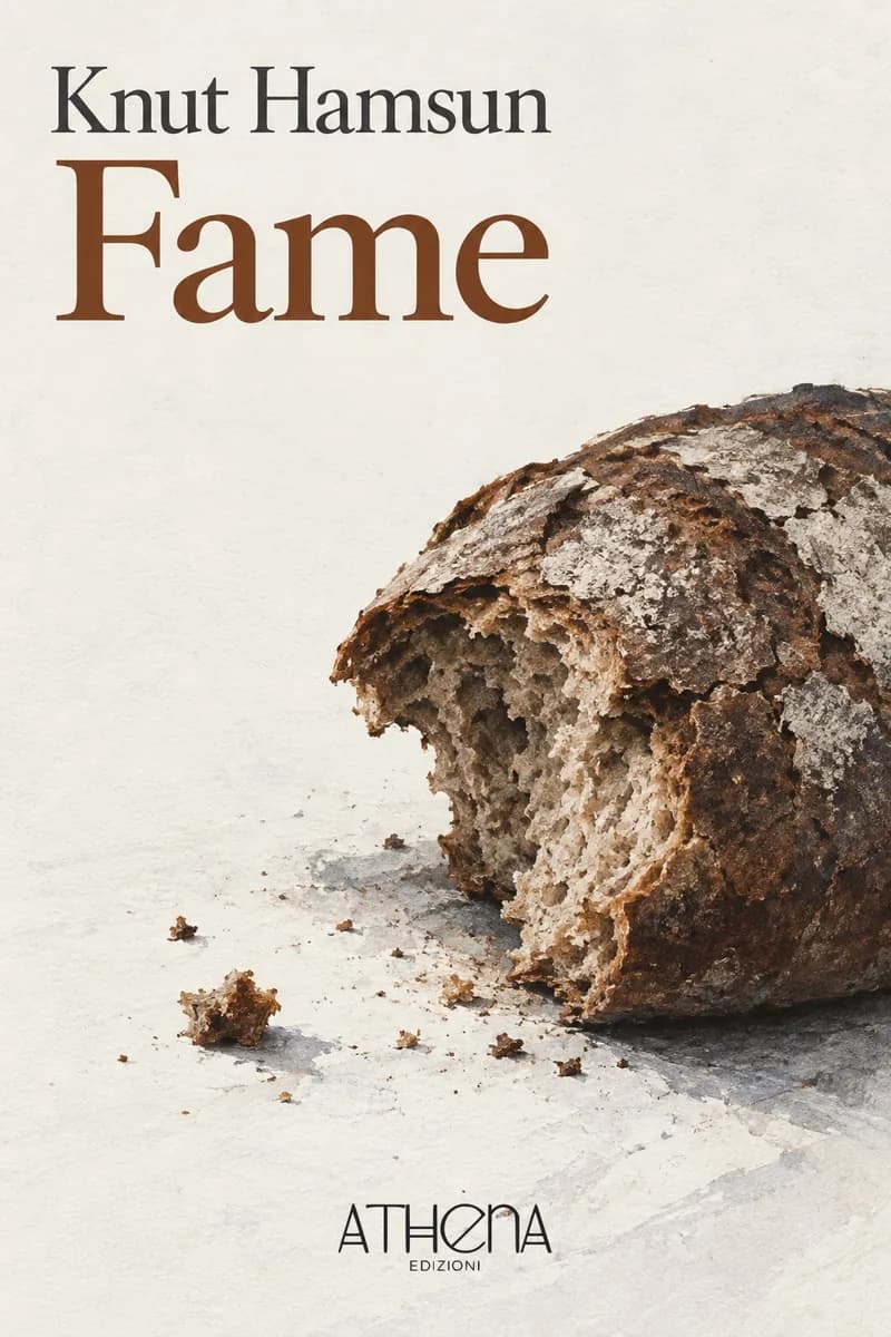 Fame di Knut Hamsun – copertina Edizioni Athena
