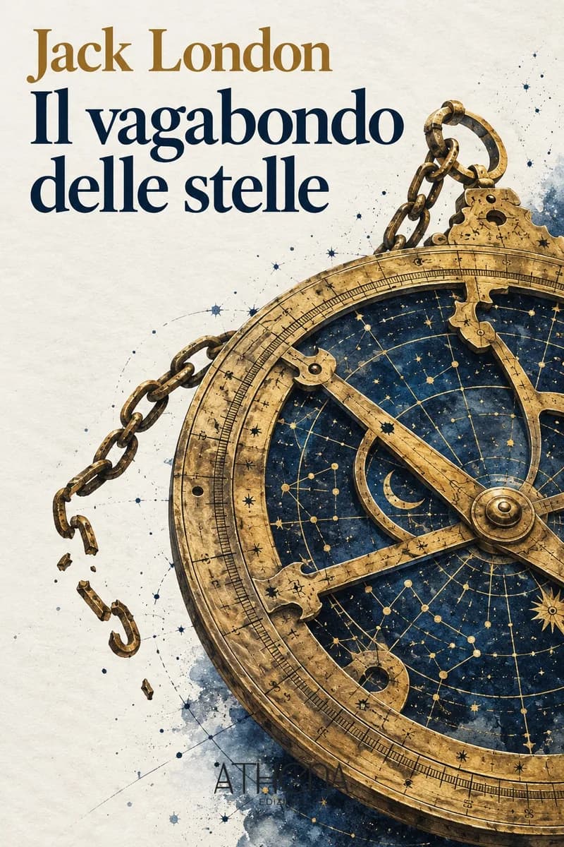 Il vagabondo delle stelle di Jack London – copertina Edizioni Athena