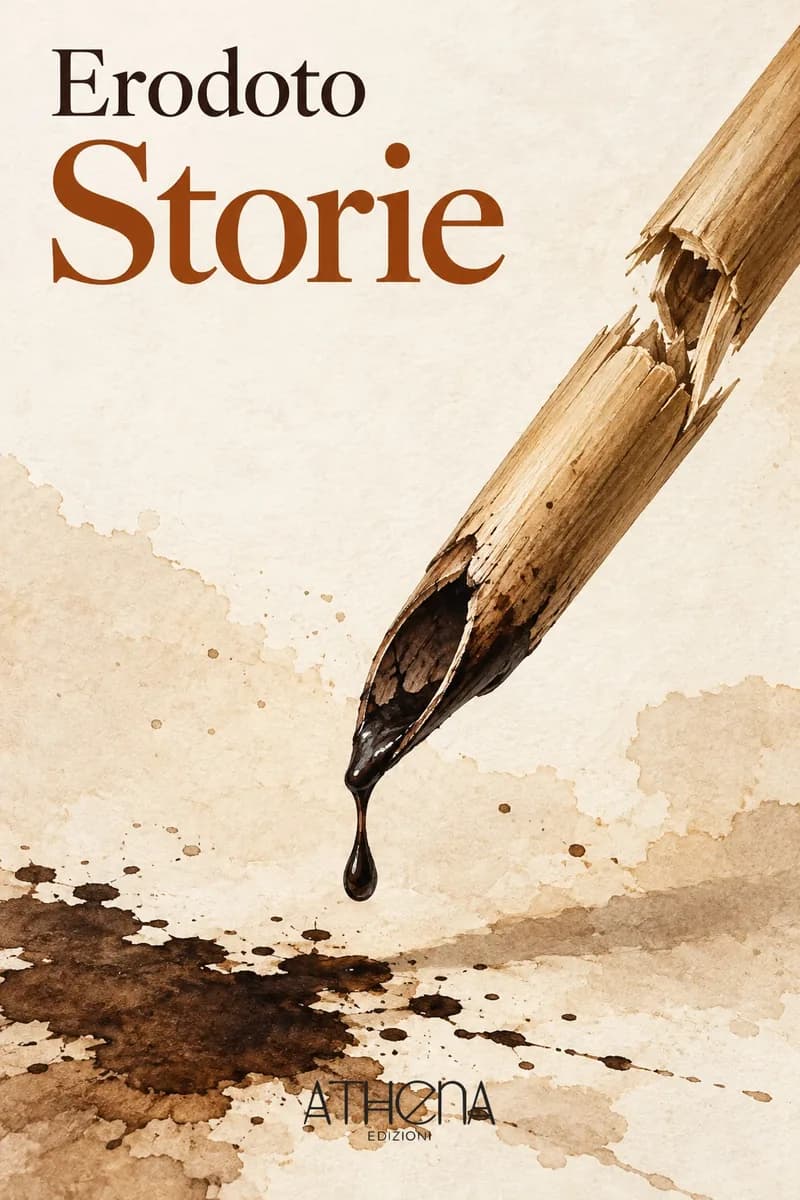 Storie di Erodoto – copertina Edizioni Athena