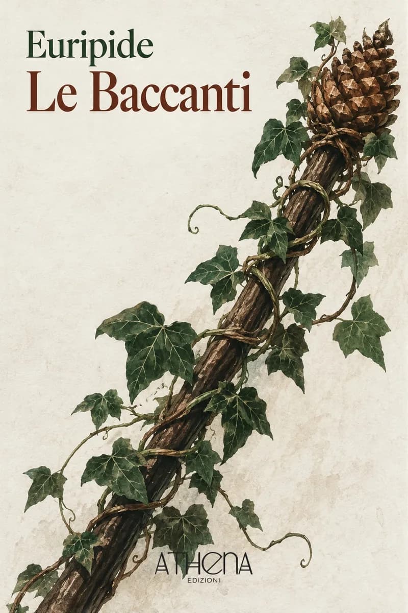 Le Baccanti di Euripide – copertina Edizioni Athena