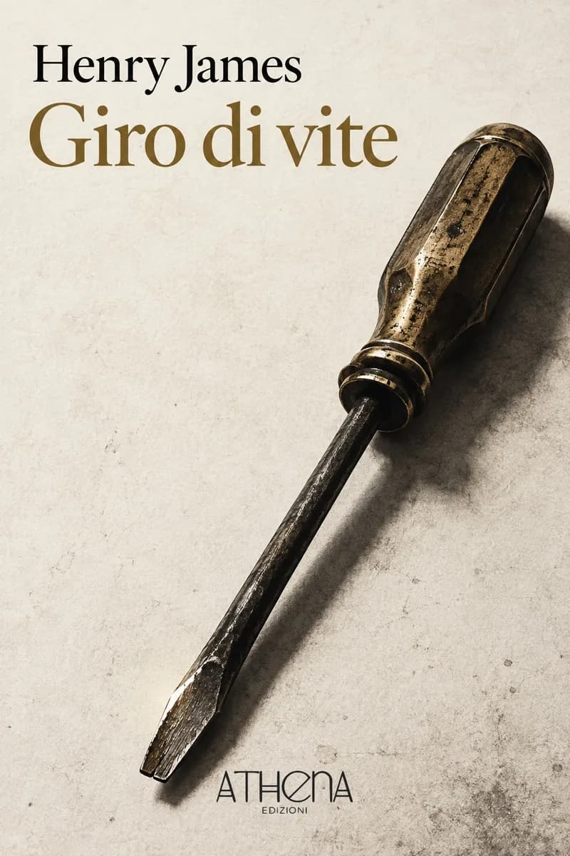 Giro di vite di Henry James – copertina Edizioni Athena