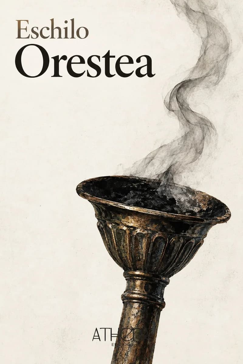 Orestea di Eschilo – copertina Edizioni Athena