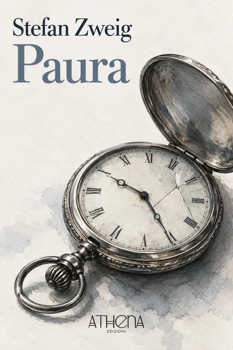 Paura di Stefan Zweig – copertina Edizioni Athena