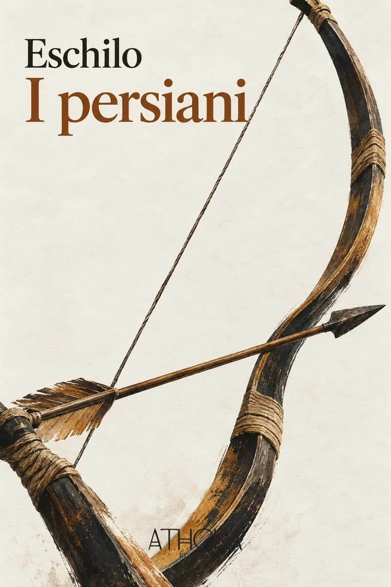 I persiani di Eschilo – copertina Edizioni Athena
