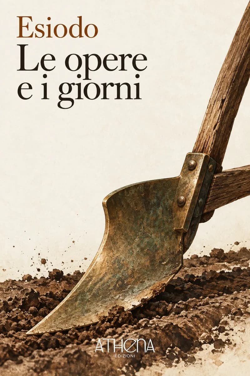 Le opere e i giorni di Esiodo – copertina Edizioni Athena