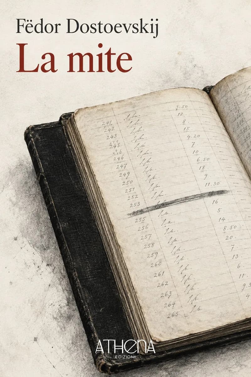 La mite di Fëdor Dostoevskij – copertina Edizioni Athena