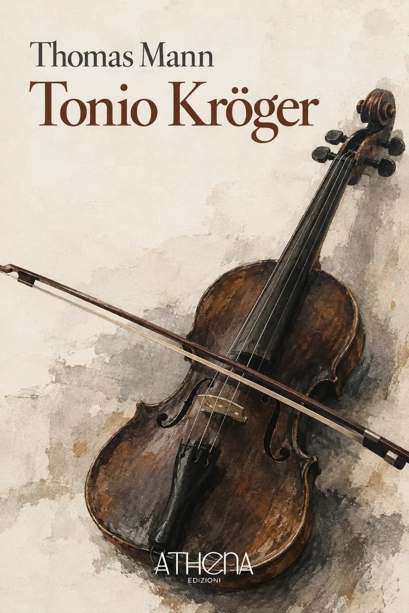 Tonio Kröger di Thomas Mann – copertina Edizioni Athena