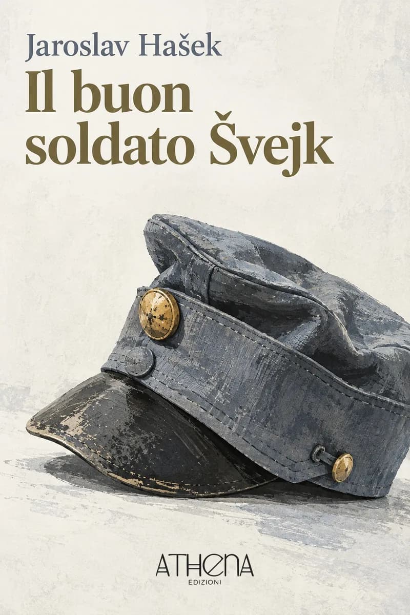 Il buon soldato Švejk di Jaroslav Hašek – copertina Edizioni Athena