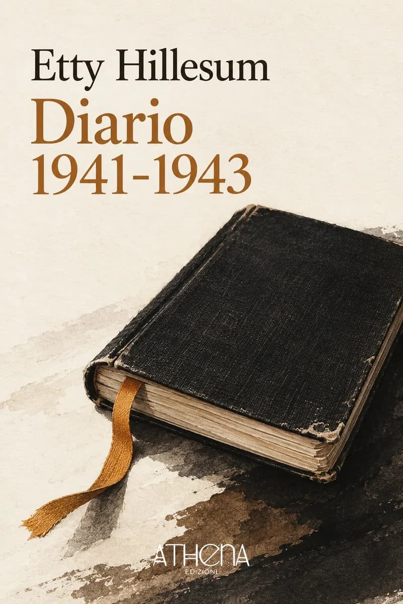 Diario 1941-1943 di Etty Hillesum – copertina Edizioni Athena
