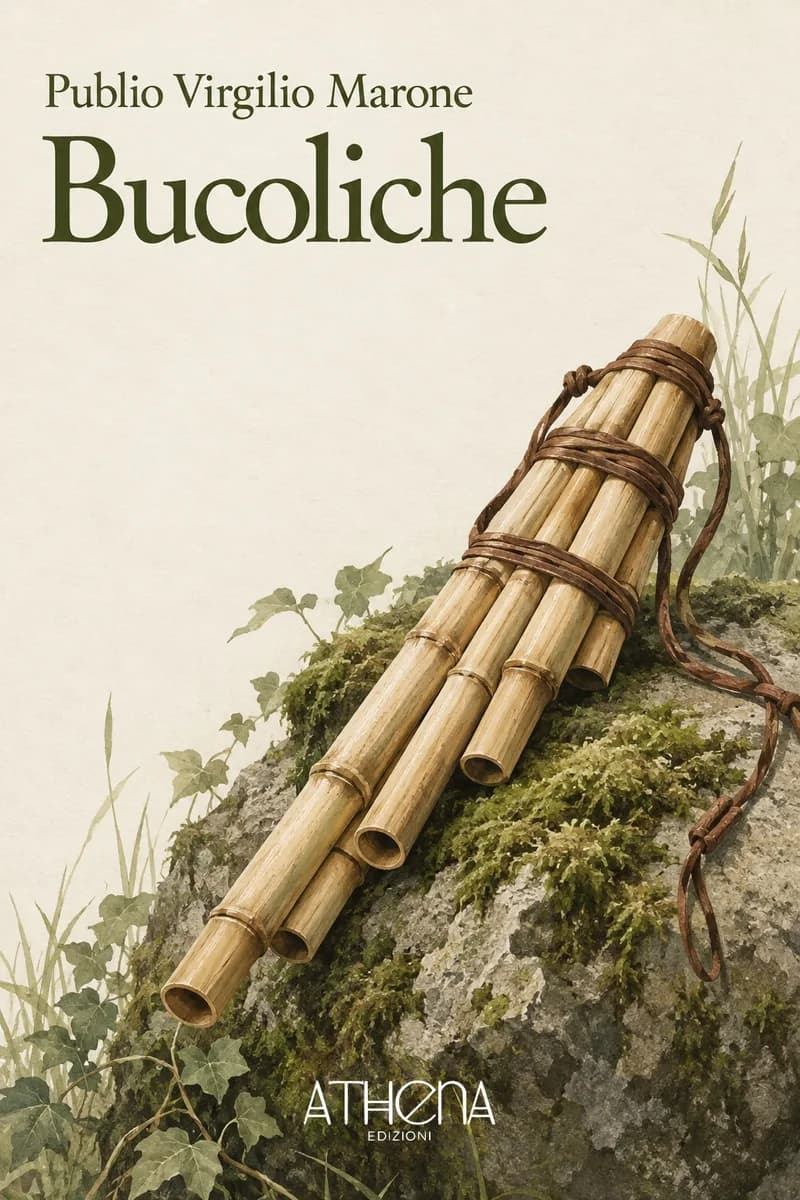 Bucoliche di Publio Virgilio Marone – copertina Edizioni Athena