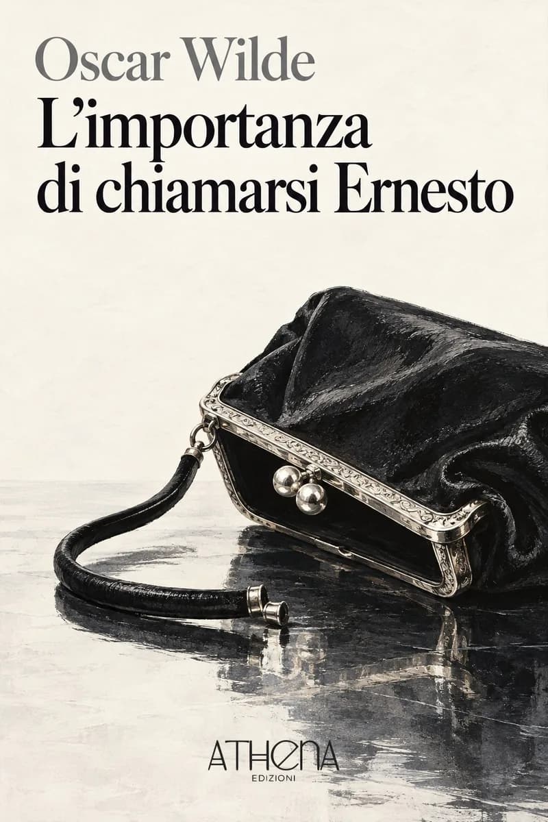 L'importanza di chiamarsi Ernesto di Oscar Wilde – copertina Edizioni Athena