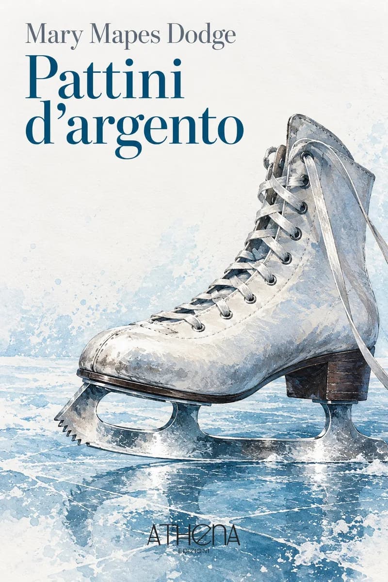 Pattini d'argento di Mary Mapes Dodge – copertina Edizioni Athena