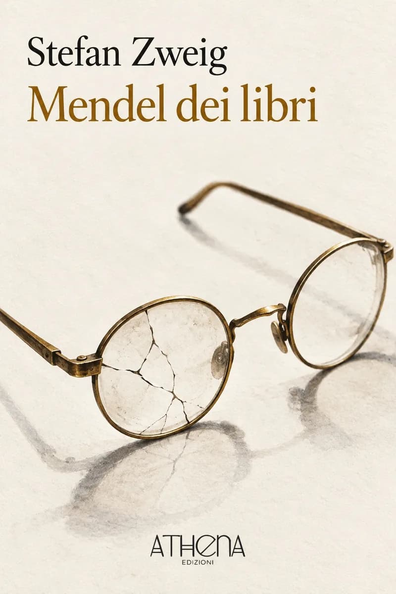 Mendel dei libri di Stefan Zweig – copertina Edizioni Athena