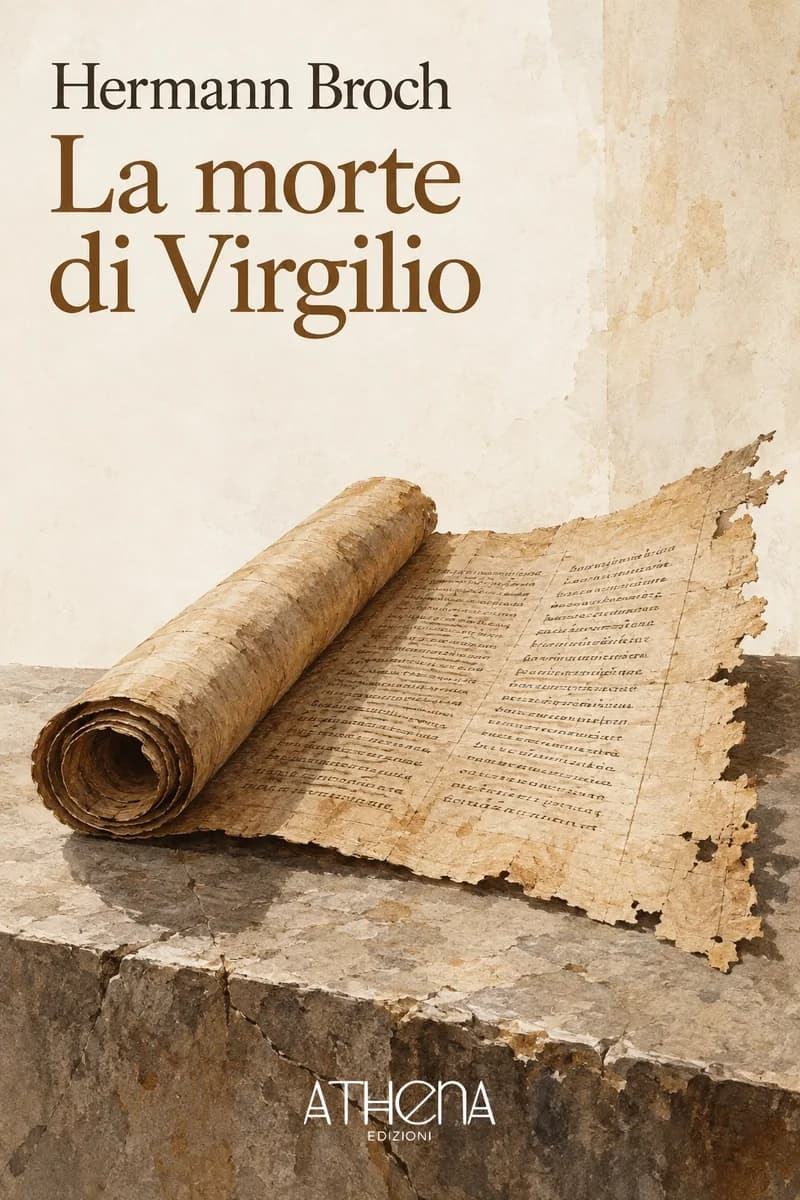 La morte di Virgilio di Hermann Broch – copertina Edizioni Athena