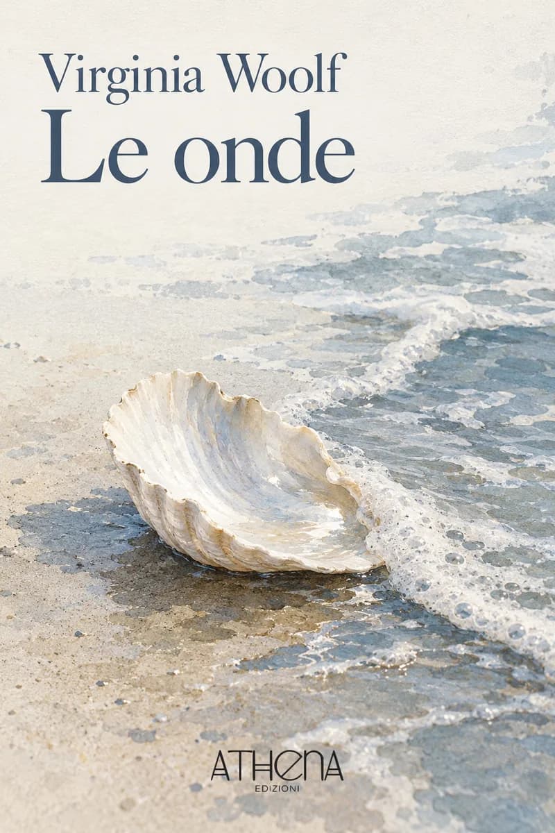 Le onde di Virginia Woolf – copertina Edizioni Athena