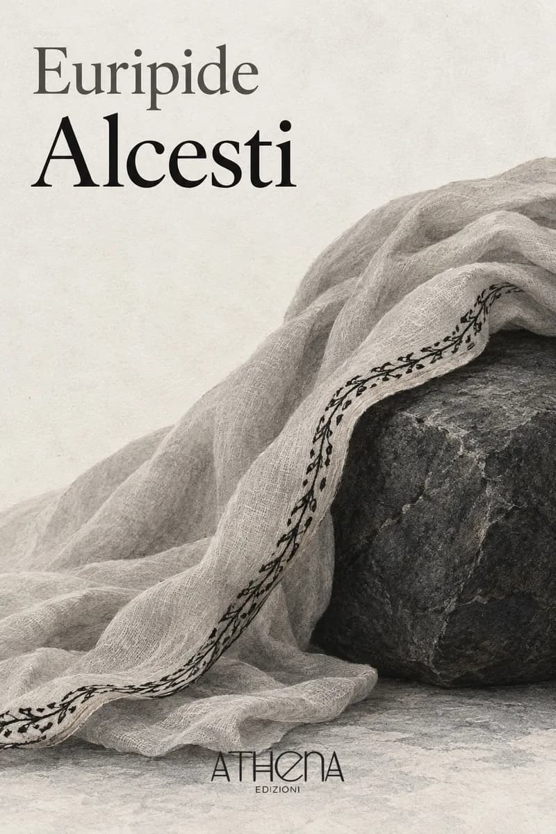 Alcesti di Euripide – copertina Edizioni Athena