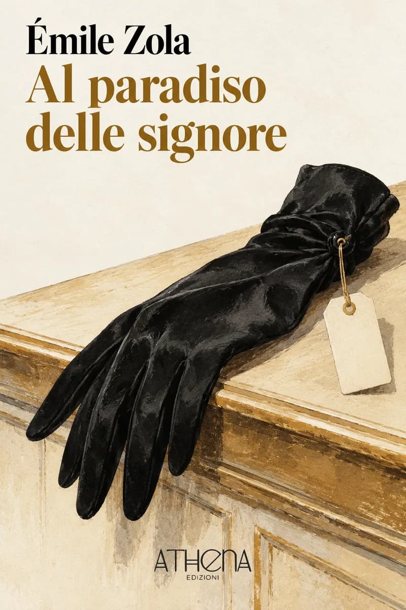 Al paradiso delle signore di Émile Zola – copertina Edizioni Athena