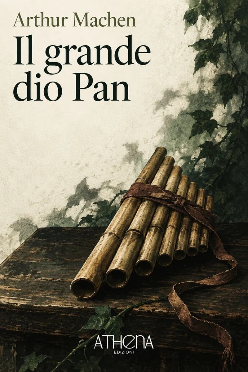 Il grande dio Pan di Arthur Machen – copertina Edizioni Athena