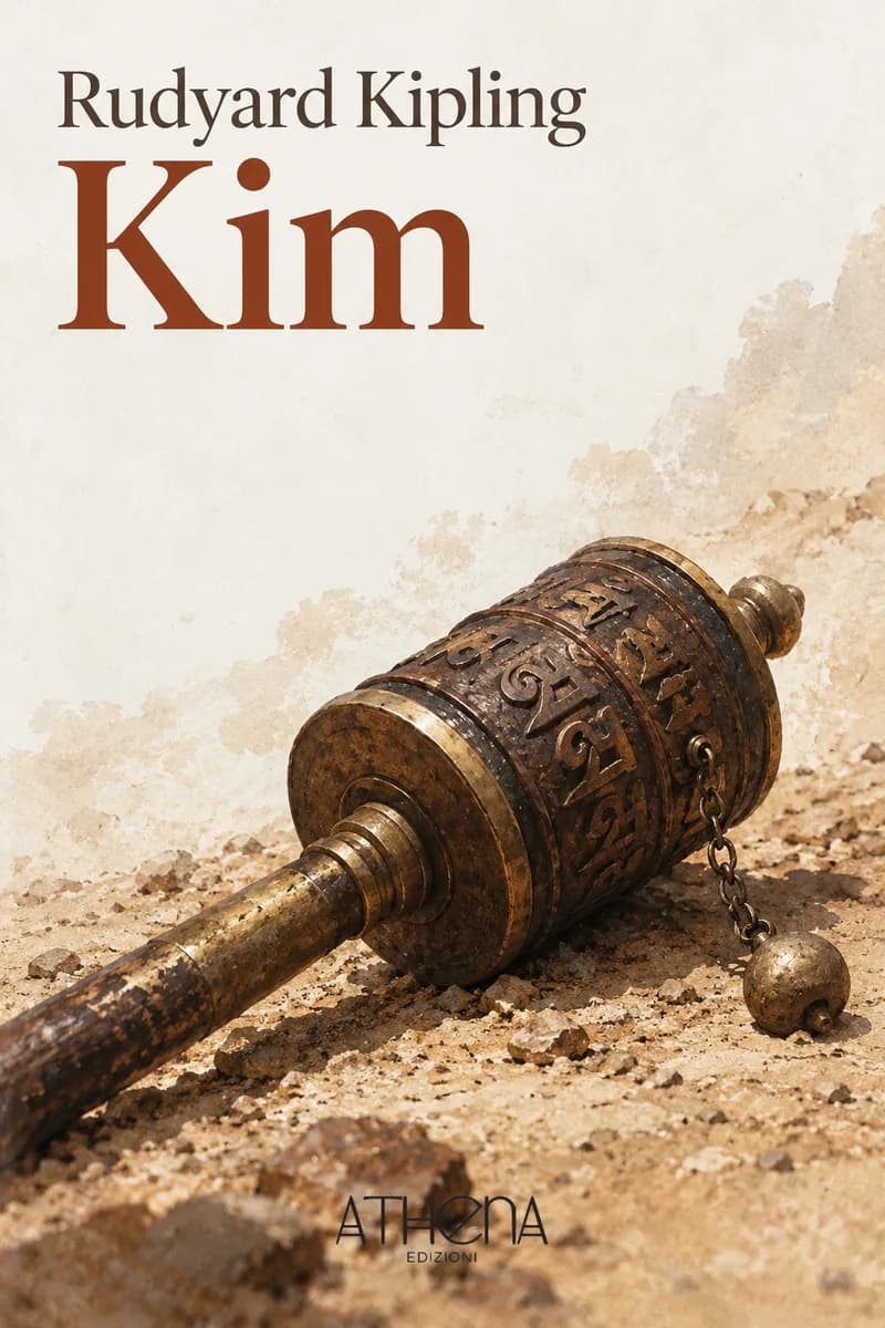 Kim di Rudyard Kipling – copertina Edizioni Athena