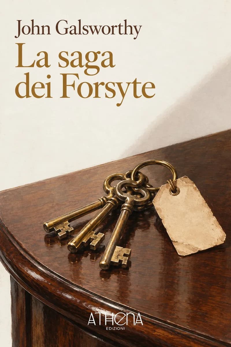 La saga dei Forsyte di John Galsworthy – copertina Edizioni Athena