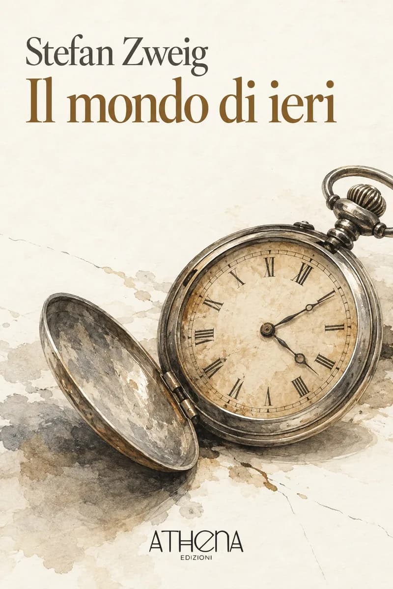 Il mondo di ieri di Stefan Zweig – copertina Edizioni Athena
