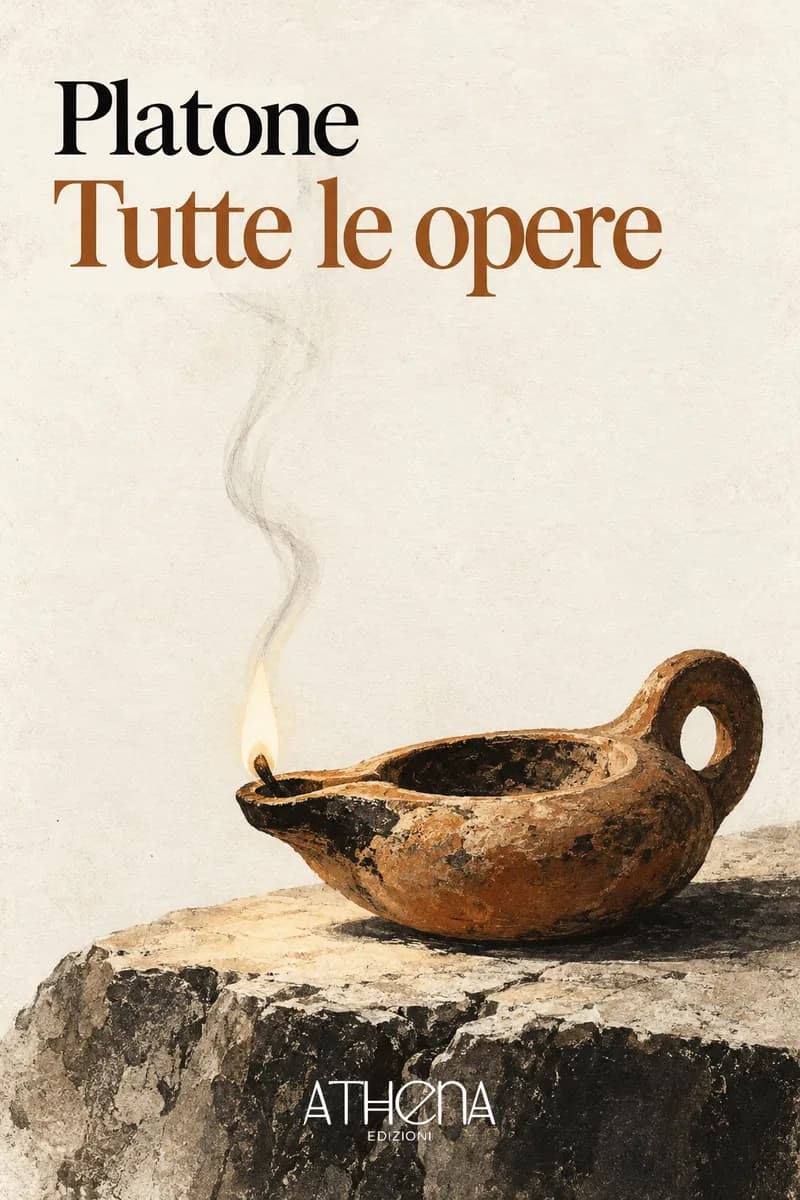 Tutte le opere di Platone – copertina Edizioni Athena