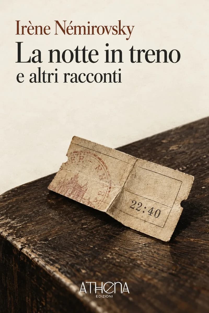 La notte in treno e altri racconti di Irène Némirovsky – copertina Edizioni Athena
