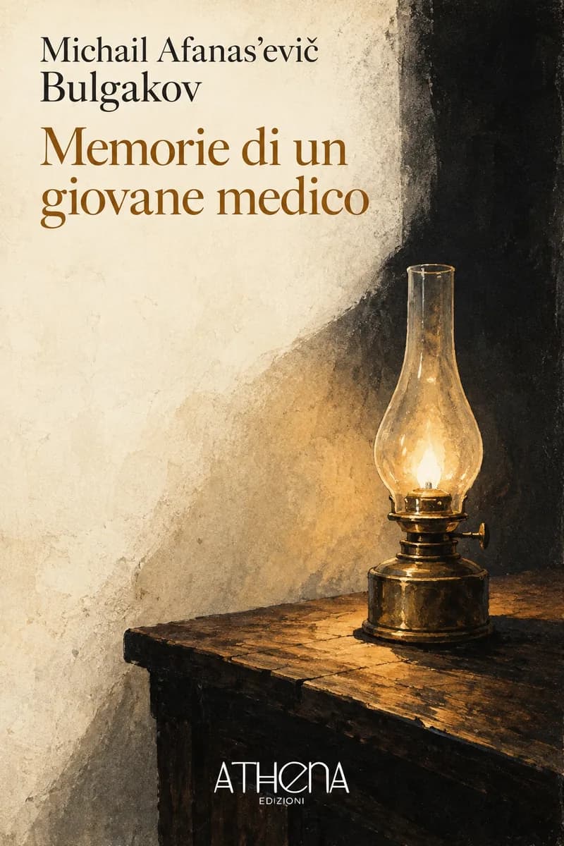 Memorie di un giovane medico di Michail Afanas'evič Bulgakov – copertina Edizioni Athena