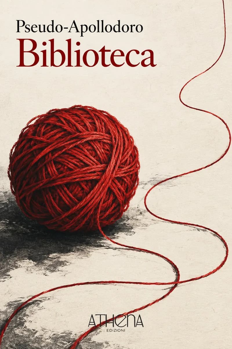 Biblioteca di Pseudo-Apollodoro – copertina Edizioni Athena