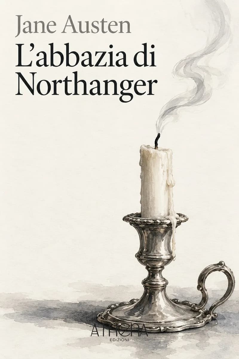 L'abbazia di Northanger di Jane Austen – copertina Edizioni Athena
