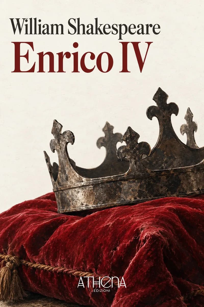 Enrico IV di William Shakespeare – copertina Edizioni Athena
